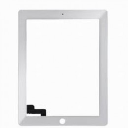 White Digitizer without Home Button Replacement Part for iPad 2